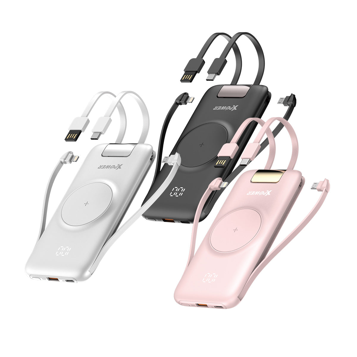 XPower P1 PRO 7合1無線+PD外置充電器 (品牌直送)
