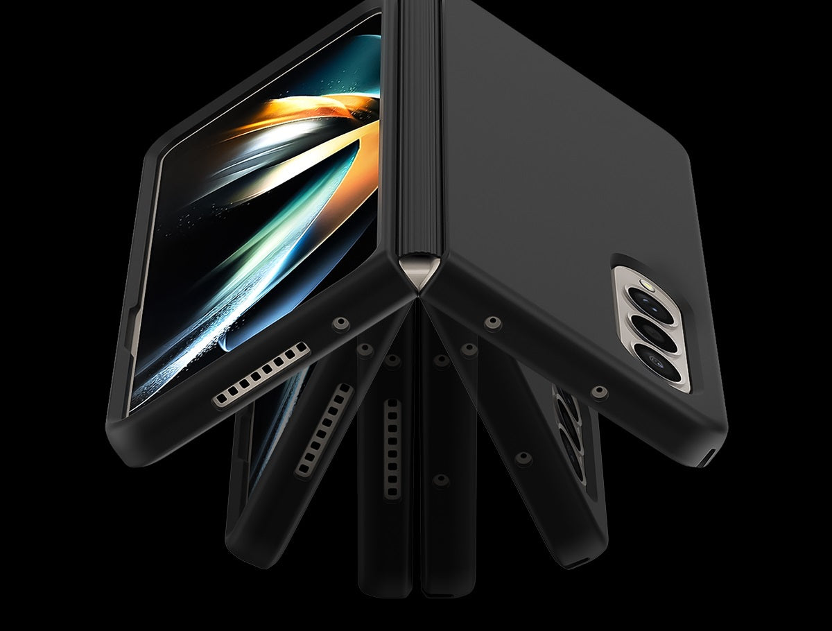 Galaxy Z Fold 4 araree Aero Flex 黑色機殼 (香港行貨) (品牌直送)
