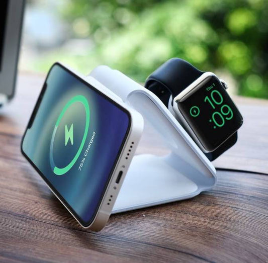 MagStack 3-in-1 Foldable Wireless Charging Station