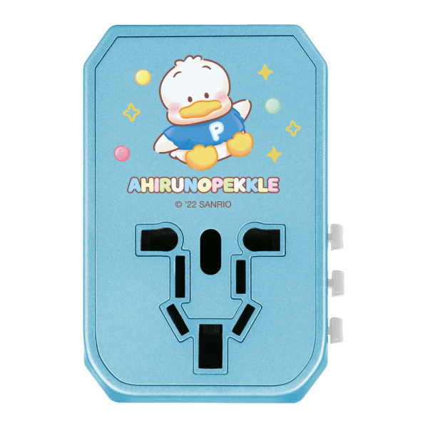 Sanrio Characters 4頭 45W PD & QC 快速充電通用旅行轉插 (品牌直送)