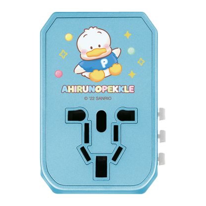 Sanrio Characters 4頭 45W PD & QC 快速充電通用旅行轉插 (品牌直送)