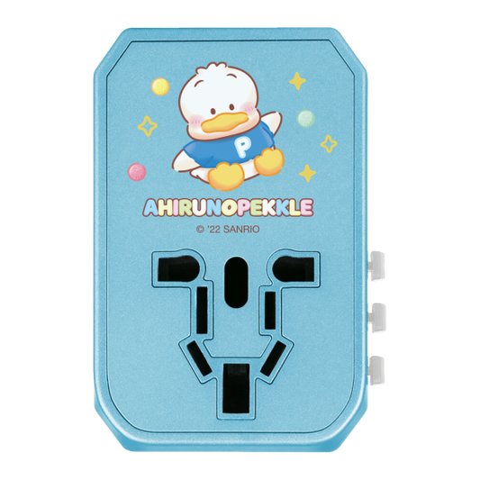 Sanrio Characters 4頭 45W PD & QC 快速充電通用旅行轉插 (品牌直送)
