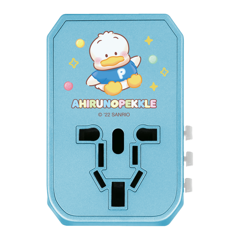Sanrio Characters 4頭 45W PD & QC 快速充電通用旅行轉插 (品牌直送)