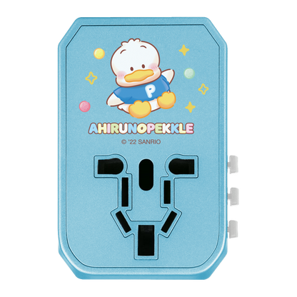 Sanrio Characters 4頭 45W PD & QC 快速充電通用旅行轉插 (品牌直送)