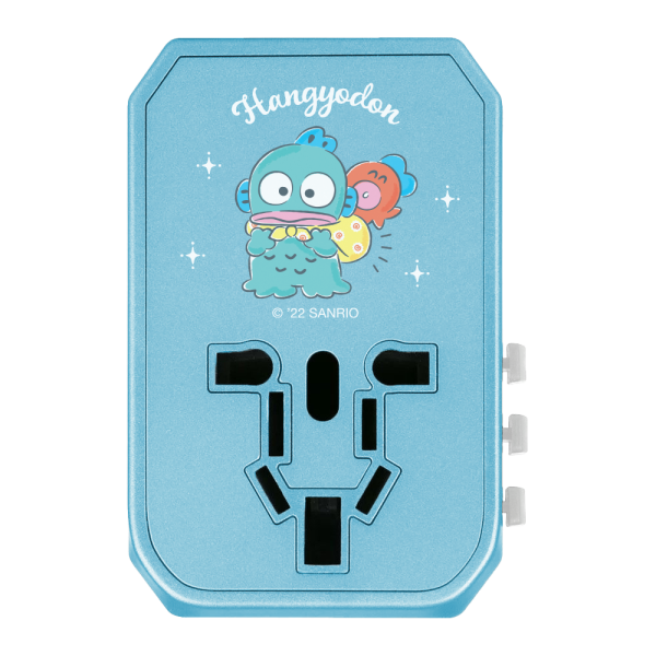Sanrio Characters 4頭 45W PD & QC 快速充電通用旅行轉插 (品牌直送)