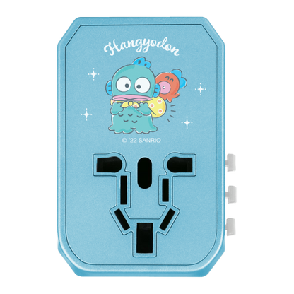 Sanrio Characters 4頭 45W PD & QC 快速充電通用旅行轉插 (品牌直送)