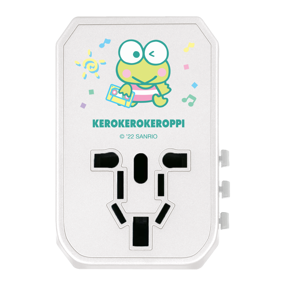 Sanrio Characters 4頭 45W PD & QC 快速充電通用旅行轉插 (品牌直送)