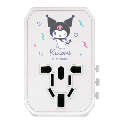 Sanrio Characters 4頭 45W PD & QC 快速充電通用旅行轉插 (品牌直送)