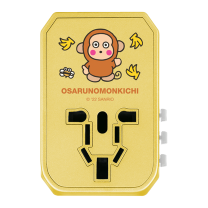 Sanrio Characters 4頭 45W PD & QC 快速充電通用旅行轉插 (品牌直送)