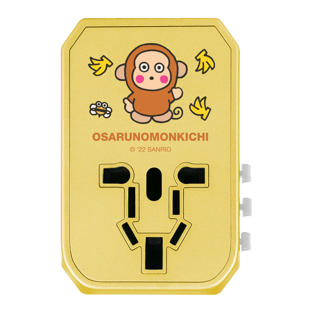 Sanrio Characters 4頭 45W PD & QC 快速充電通用旅行轉插 (品牌直送)