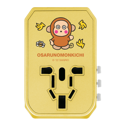 Sanrio Characters 4頭 45W PD & QC 快速充電通用旅行轉插 (品牌直送)