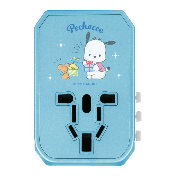 Sanrio Characters 4頭 45W PD & QC 快速充電通用旅行轉插 (品牌直送)