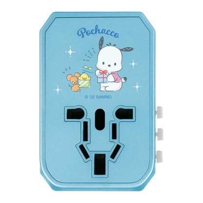Sanrio Characters 4頭 45W PD & QC 快速充電通用旅行轉插 (品牌直送)