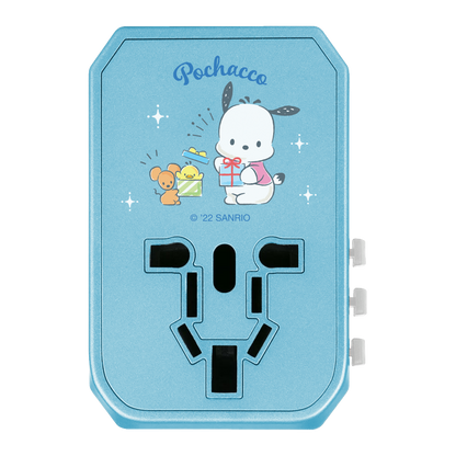 Sanrio Characters 4頭 45W PD & QC 快速充電通用旅行轉插 (品牌直送)