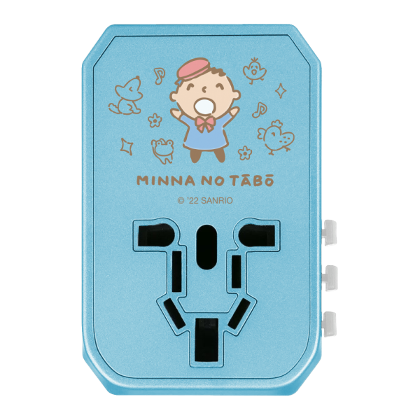 Sanrio Characters 4頭 45W PD & QC 快速充電通用旅行轉插 (品牌直送)