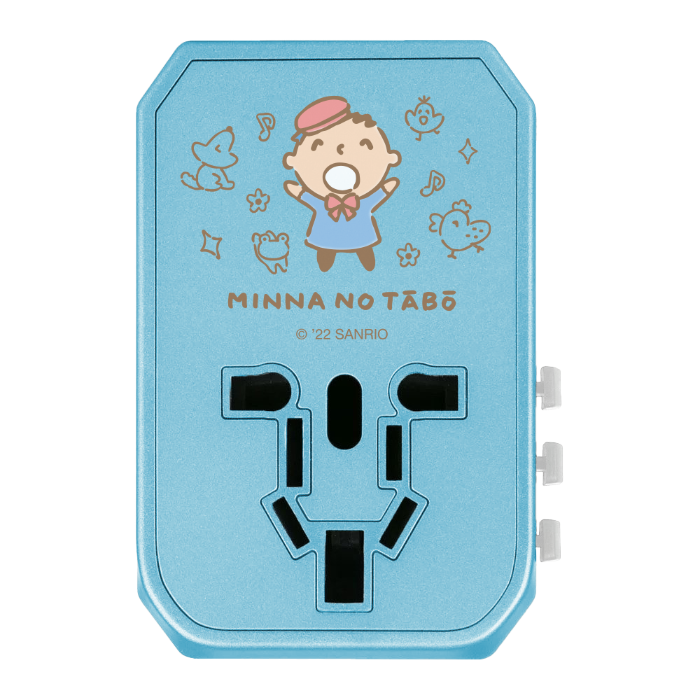Sanrio Characters 4頭 45W PD & QC 快速充電通用旅行轉插 (品牌直送)