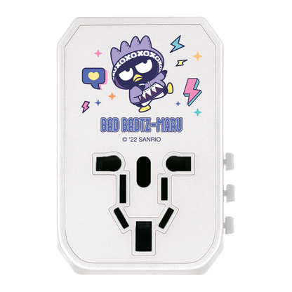 Sanrio Characters 4頭 45W PD & QC 快速充電通用旅行轉插 (品牌直送)