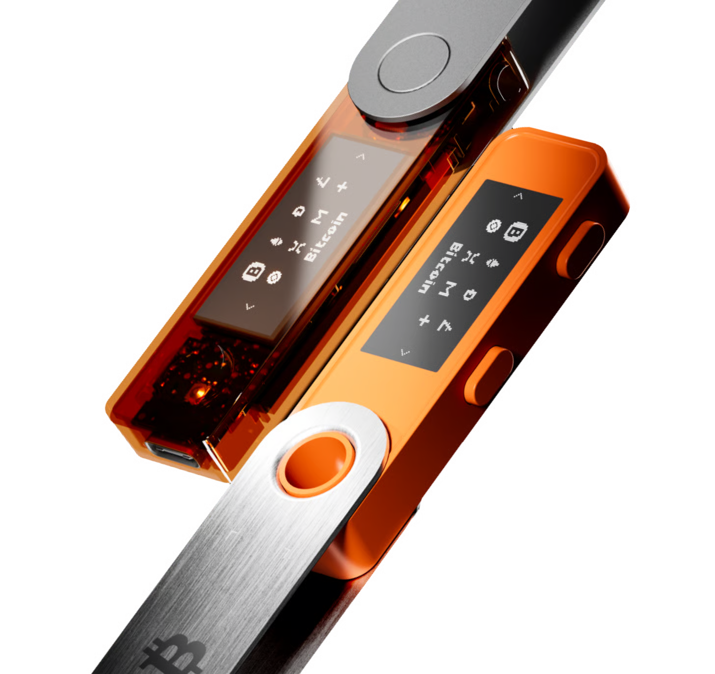Ledger Nano S Plus 居家備份解決方案，配備經實務驗證有效的核心安全功能。極致簡單。