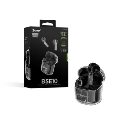 XPower BSE10 透明真無線藍牙5.3耳機 (品牌直送)