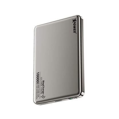 XPower M10K 3-в-1 Power Bank с цифровым дисплеем 10000 мАч PD3.0 + магнитная беспроводная зарядка (прямая доставка от бренда)