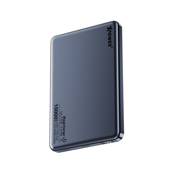 XPower M10K 3-в-1 Power Bank с цифровым дисплеем 10000 мАч PD3.0 + магнитная беспроводная зарядка (прямая доставка от бренда)