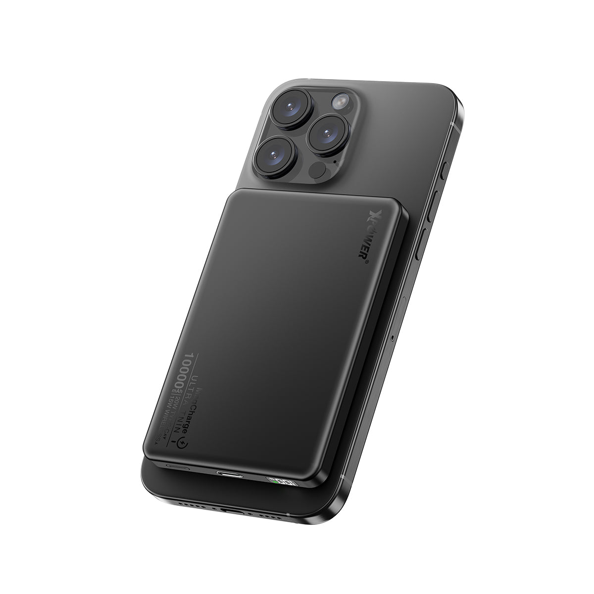 XPower M10K 3-в-1 Power Bank с цифровым дисплеем 10000 мАч PD3.0 + магнитная беспроводная зарядка (прямая доставка от бренда)