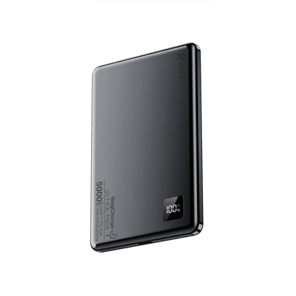 XPower M5K 2合1鋁合金數顯 5000mAh PD3.0+磁吸無線外置充電器