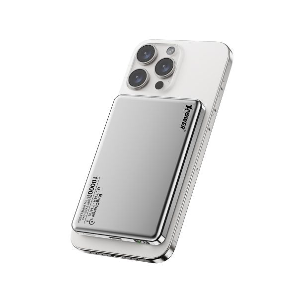 XPower M10K 3-в-1 Power Bank с цифровым дисплеем 10000 мАч PD3.0 + магнитная беспроводная зарядка (прямая доставка от бренда)