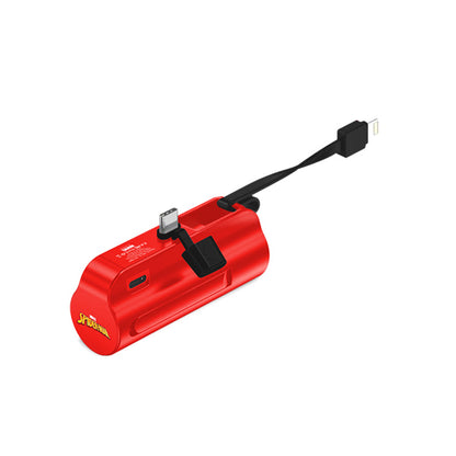 XPower x Marvel PB5E-DSM蜘蛛俠系列 3合1 迷你5000mAh外置充電器 (品牌直送)