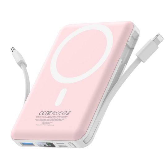 XPower x 罐頭豬Lulu M10J 10000mAh 5合1磁吸無線快充外置充電器 (品牌直送)
