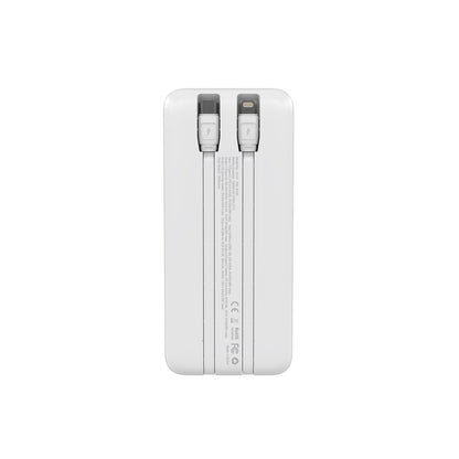 XPower B10K 4輸出雙內置線Type-C PD & Lightning 10000mAh PD+SCP充電器 (品牌直送)