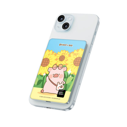 XPower x 罐頭豬LuLu M5K-L1 2合1磁吸+PD3.0 5000mAh鋁合金外置充電器 (品牌直送)