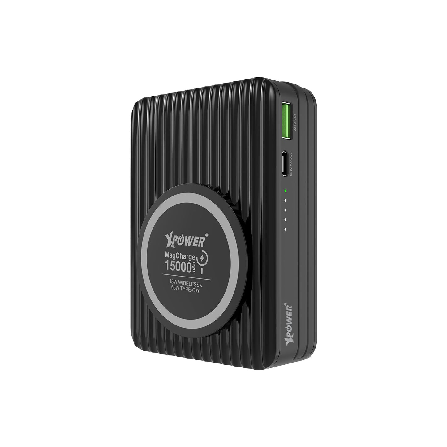 XPower CPD15 3合1 15000mAh PD 65W MagSafe無線充+外置電+旅行充電轉插 (品牌直送)