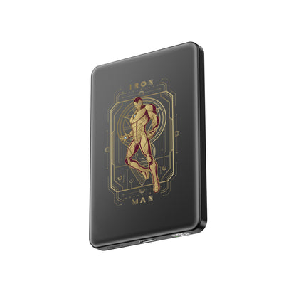 XPower x Marvel 鋼鐵俠系列 M10K 2合1鋁合金數顯10000mAh PD3.0+磁吸無線外置充電器 (品牌直送)