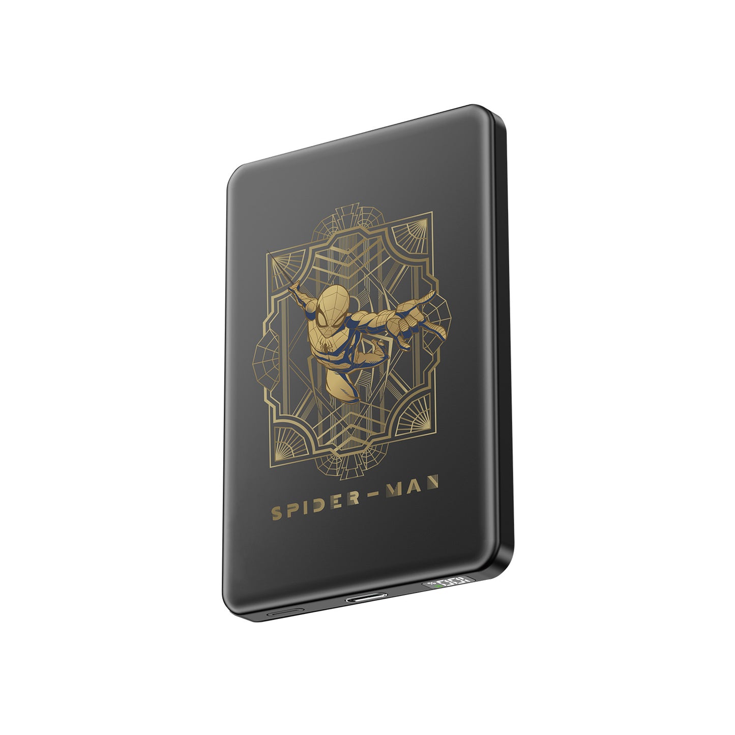 XPower x Marvel 蜘蛛俠系列 M10K 2合1鋁合金數顯10000mAh PD3.0+磁吸無線外置充電器(品牌直送)