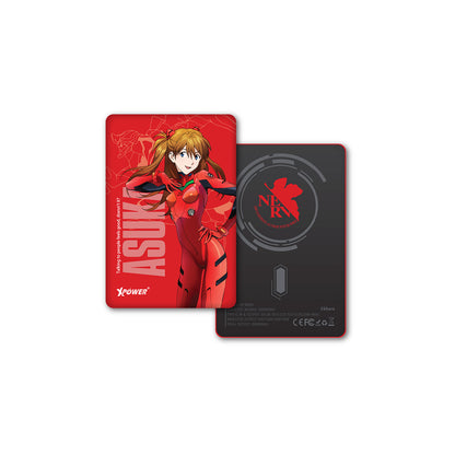 XPower x EVA 新世紀福音戰士 M10K MagSafe 3合1 10000mAh超薄數顯無線充電器 (品牌直送)