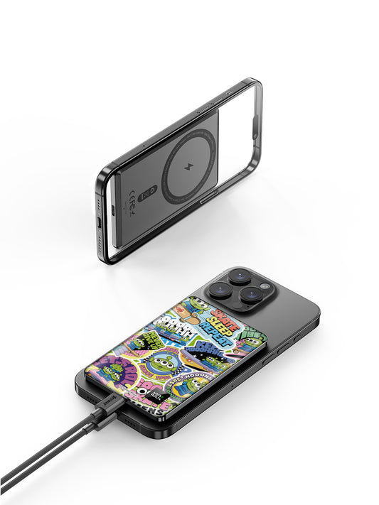 XPower x Toy Story M5K 三眼仔系列2合1磁吸+PD3.0 5000mAh鋁合金外置充電器 (品牌直送)