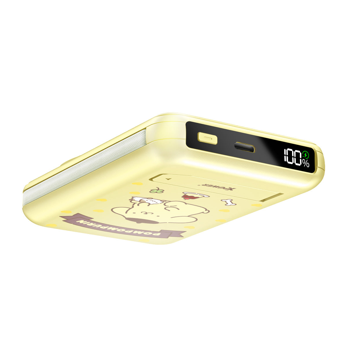 XPower x Sanrio Pompompurin M10C+ 6合1 10000mAh多功能迷你20W PD3.0+ 磁吸無線快充移動電源 (品牌直送)