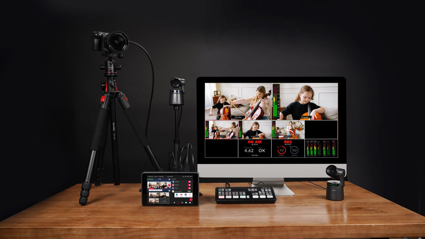 OBSBOT TAIL AIR 4K 智能追蹤直播專用 4K PTZ 鏡頭 (品牌直送)