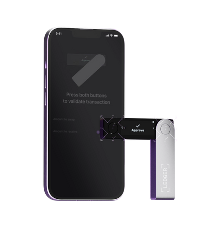 Ledger Nano S Plus 居家備份解決方案，配備經實務驗證有效的核心安全功能。極致簡單。