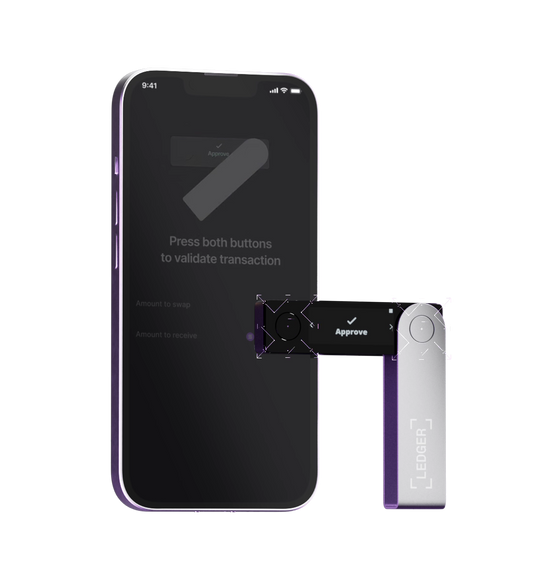 Ledger Nano S Plus 居家備份解決方案，配備經實務驗證有效的核心安全功能。極致簡單。